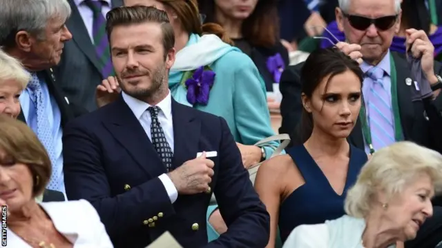 David and Victoria Beckham