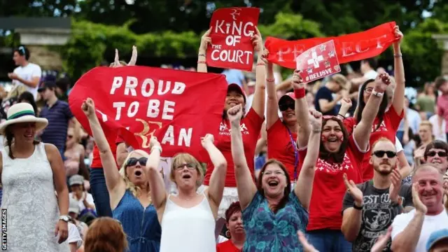 Fans on Hill