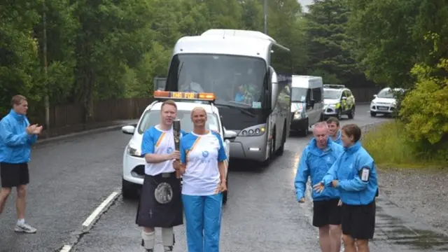 Baton in Crianlarich