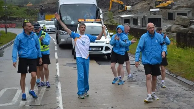 Baton in Crianlarich