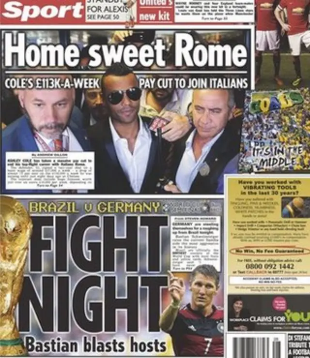 Sun back page