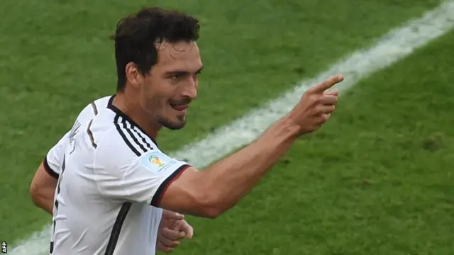 Germany defender Mats Hummels