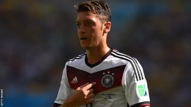 Germany midfielder Mesut Ozil