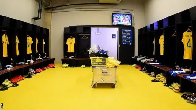 Brazil changing room