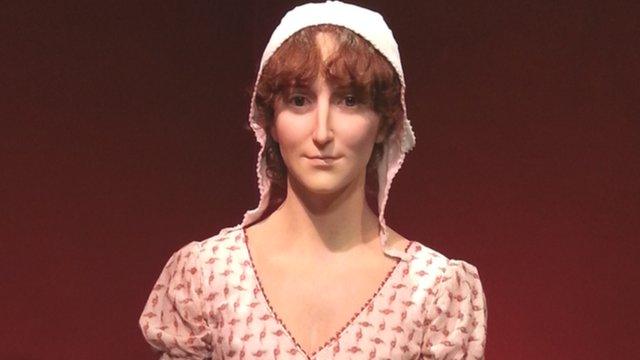 Jane Austen waxwork