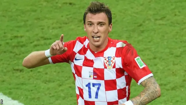 Croatia striker Mario Mandzukic