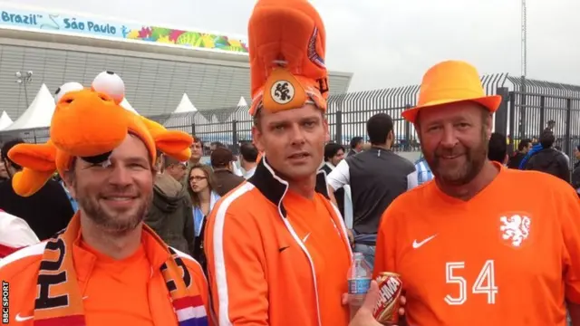 Dutch football fans