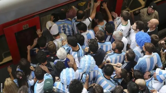 Argentina fans