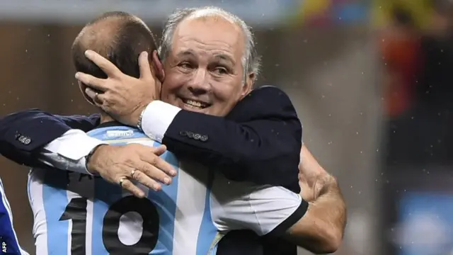 Argentina coach Alejandro Sabella