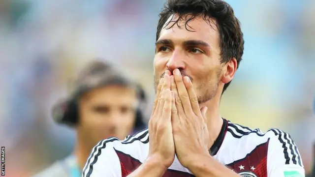 Germany centre-back Mats Hummels