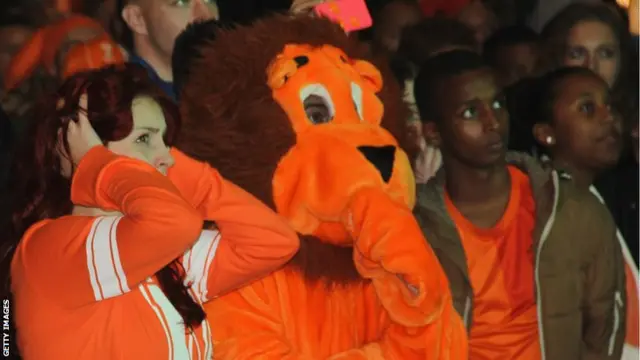 Netherlands fans