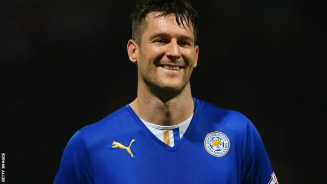 Leicester City striker David Nugent