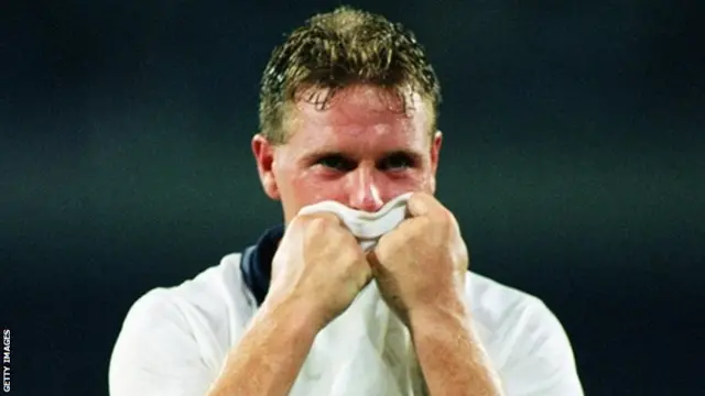 Paul Gascoigne at Italia '90