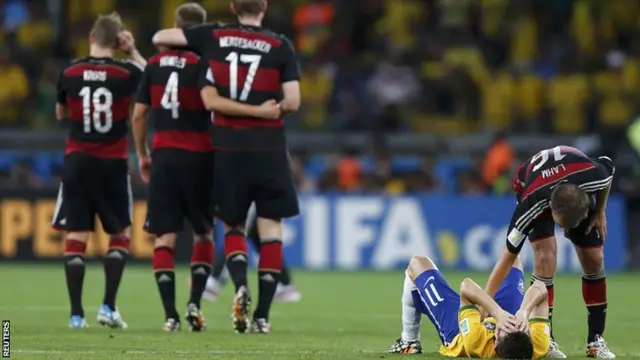 Germany v Brazil