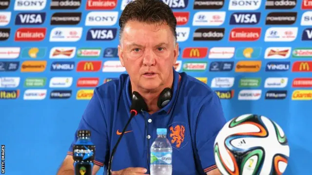 Netherland coach Luis van Gaal