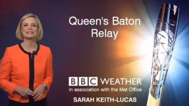 BBC Weather's Sarah Keith-Lucas