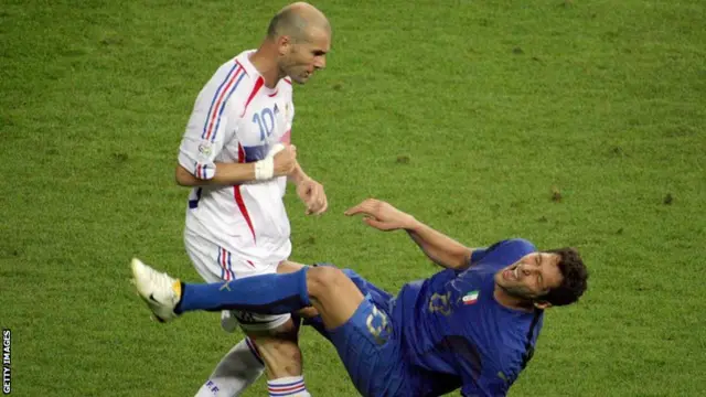 Zinedine Zidane Marco Materazzi