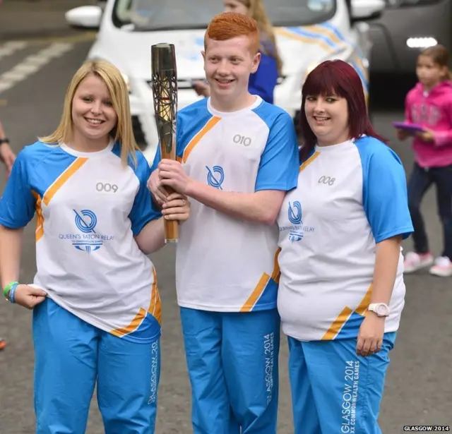 Deanna Lundie, Adam Scott and Kirsty Ewen