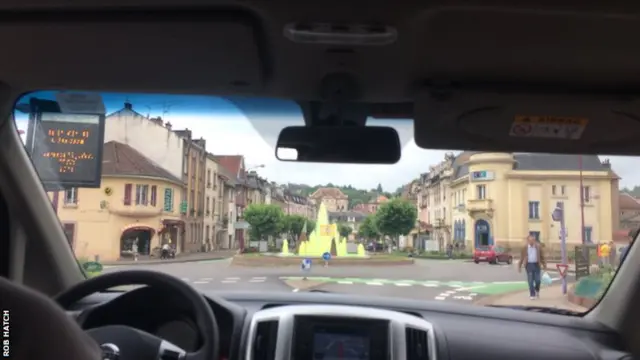 Yellow fountain