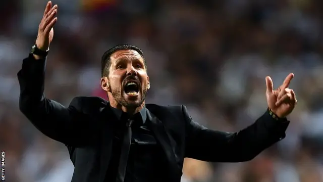 Former Argentina midfielder Diego Simeone