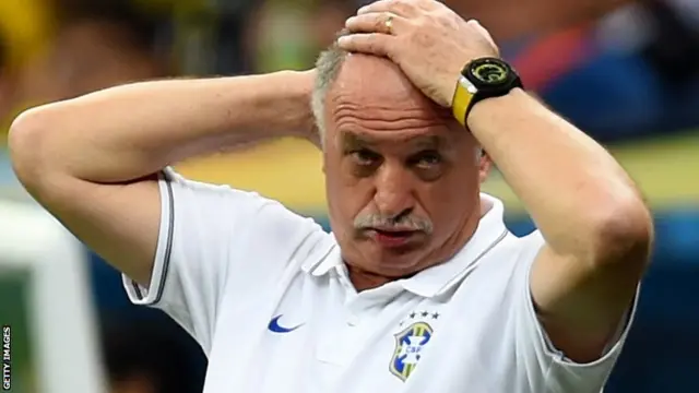 Brazil coach Luiz Felipe Scolar