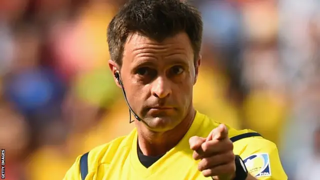 Italian referee Nicola Rizzoli