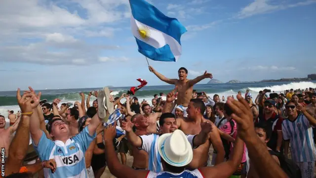 Argentina fans