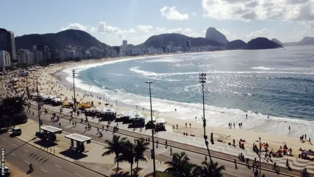 Copacabana beach