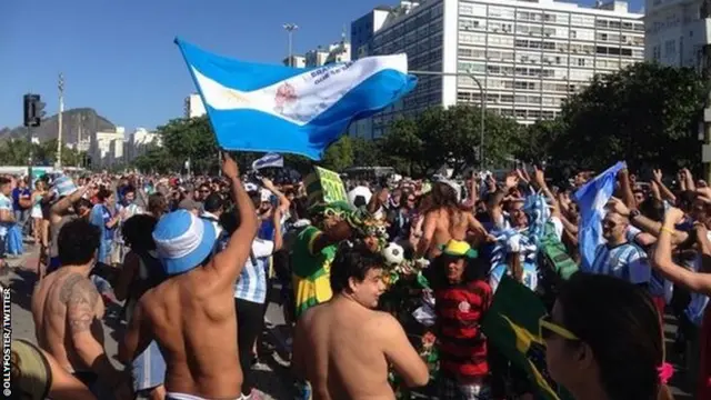 Argentina fans