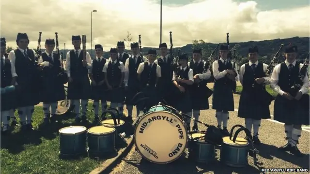 The Mid-Argyll Pipe Band