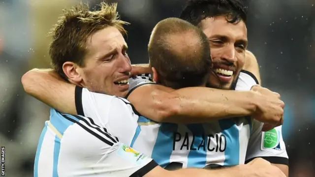 Argentina celebrate