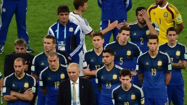 Argentina players