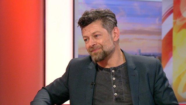 Andy Serkis on BBC Breakfast