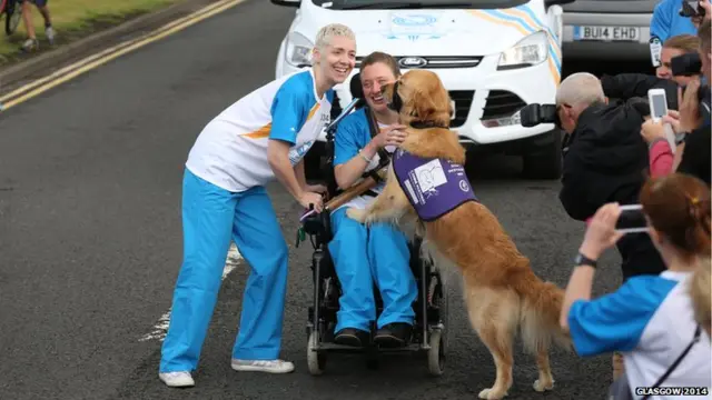 Karen Dunbar picks up the baton from Zoe MacLean