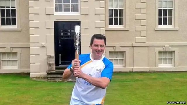 John Barrowman at Greenbank Garden House