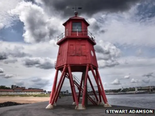 Lighthouse in South Shields