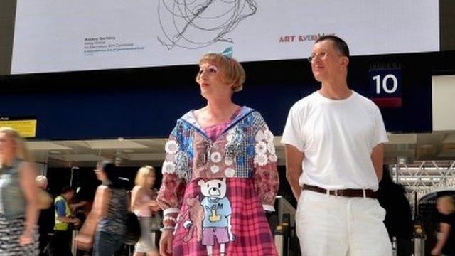 Grayson Perry and Antony Gormley