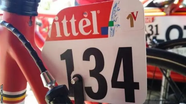 Tony Gallopin's race number