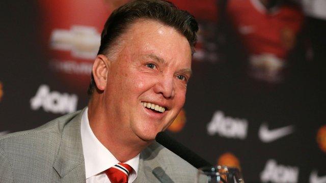 Manchester United boss Louis van Gaal