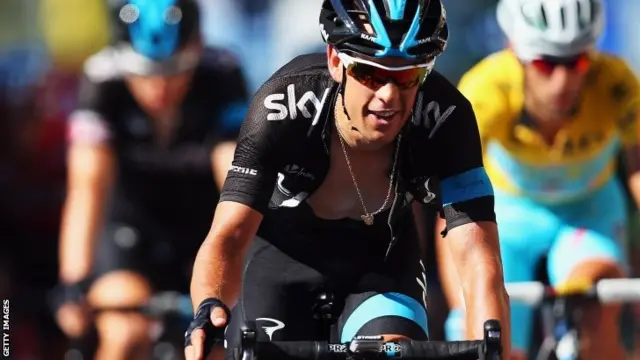 Team Sky's Richie Porte