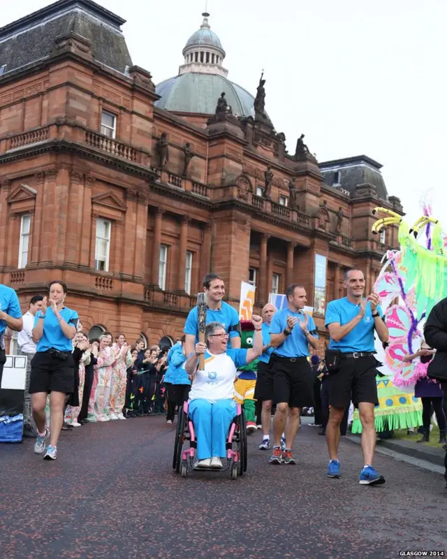 Anne-Marie Monaghan at the People's Palace