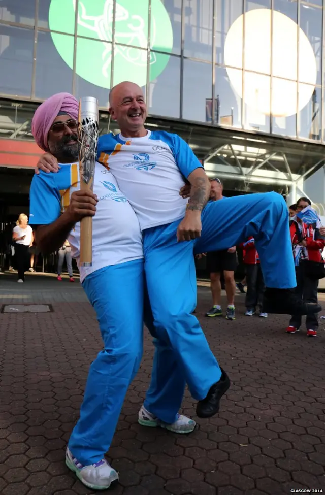 Hardeep Singh Kohli and Alexander Stirling