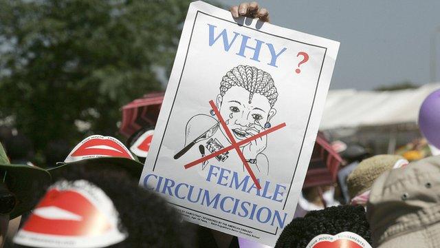 'Why female circumcision?' poster