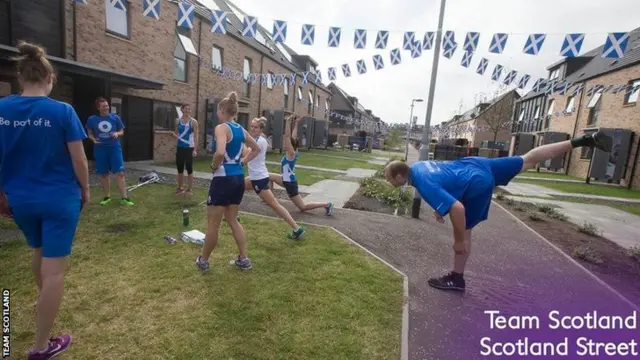 Scottish netball team