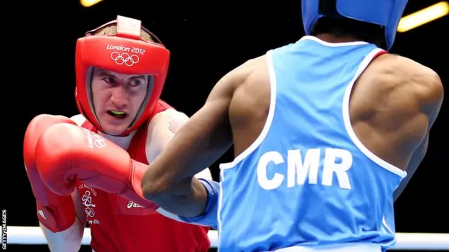 Northern Ireland boxer Paddy Barnes
