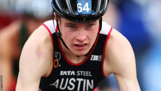 Scotland triathlon competitor Marc Austin