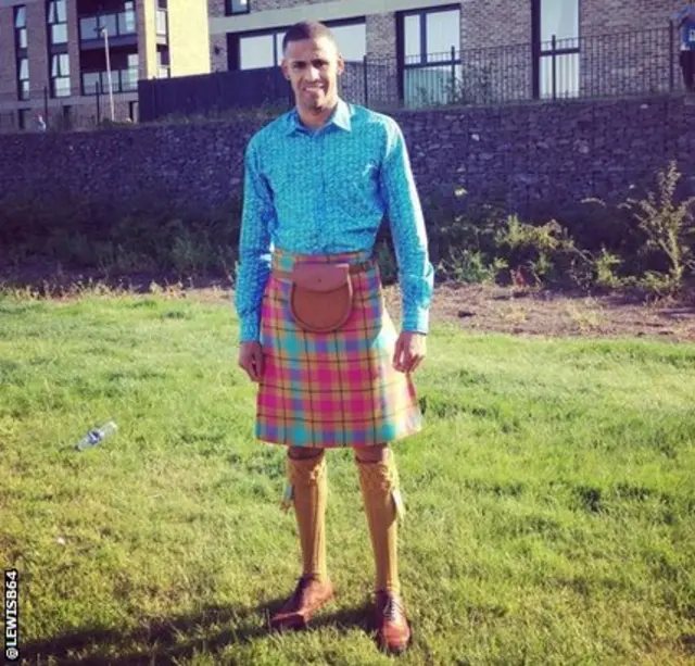 Team Scotland boxer Lewis Benson