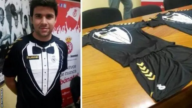 Cultural y Deportivo Leonesa tuxedo kit
