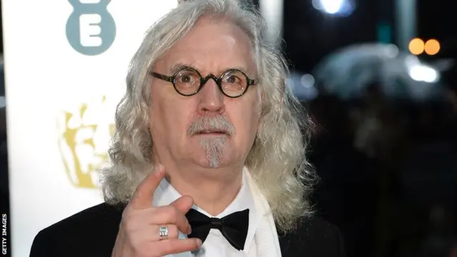 Glaswegian comedian Billy Connolly