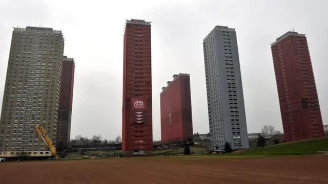 Red Road tower blocks